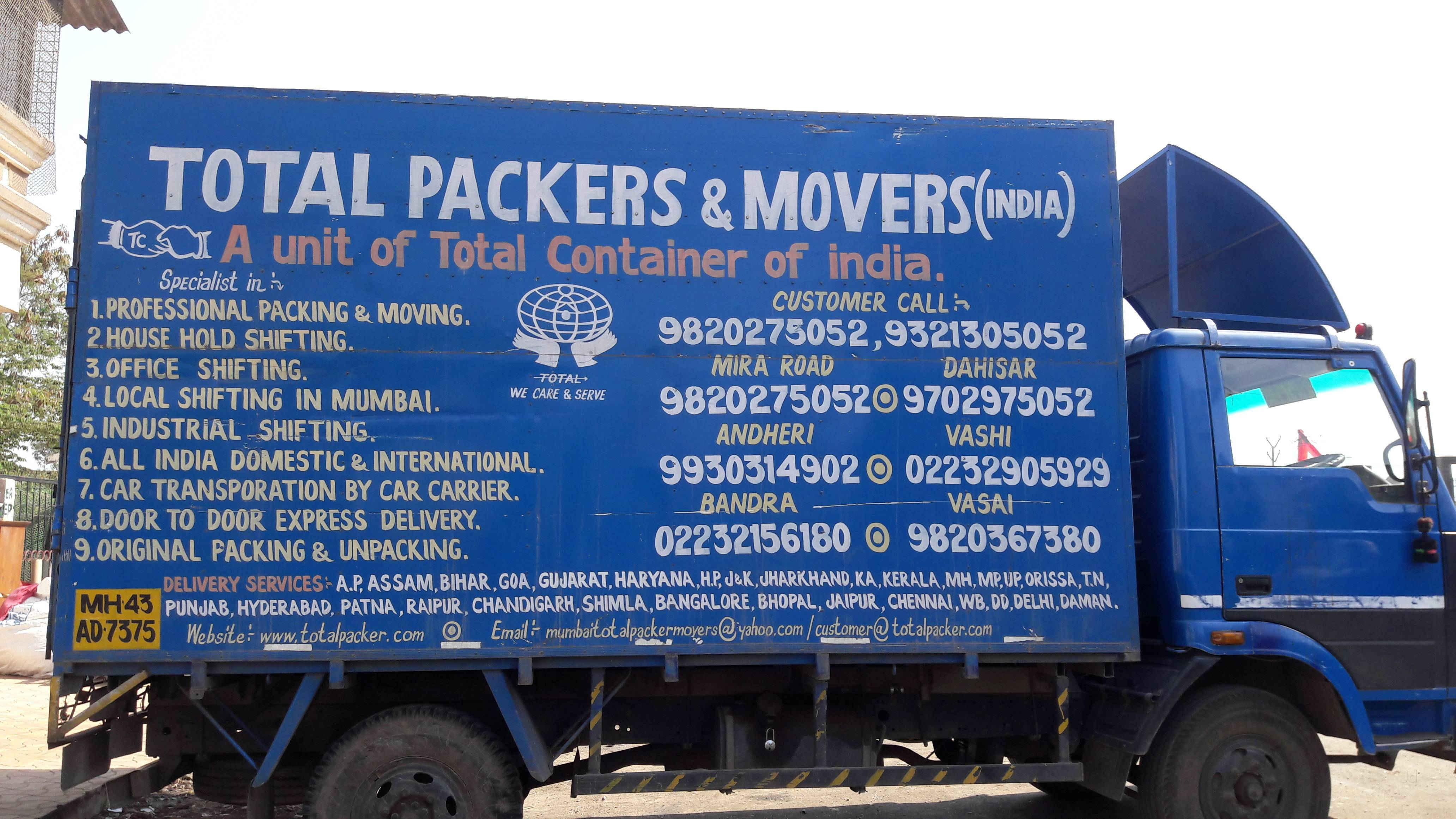 total packers and movers